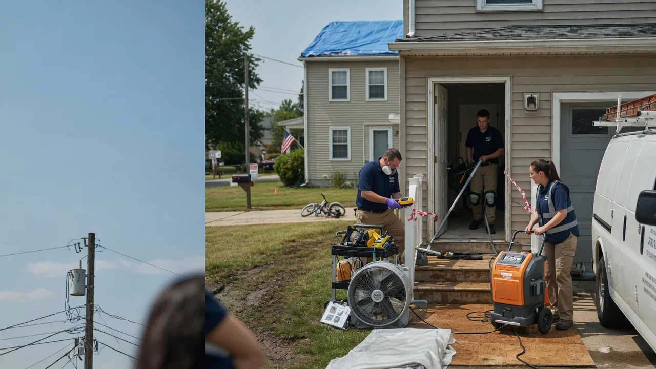 Water Damage Repair in Nettie, WV near me